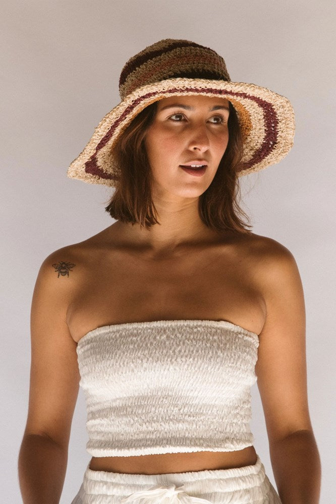 Polly Short Brim Hat - Samba