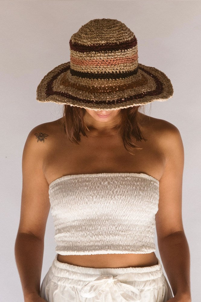 Polly Short Brim Hat - Samba