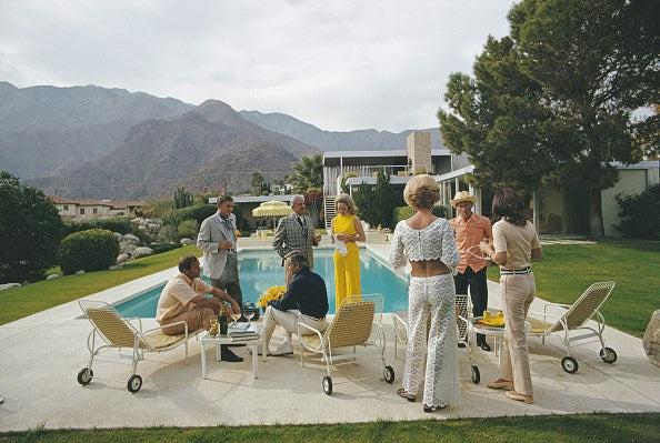 Poolside Friends-St Barts