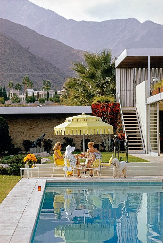 Poolside Friendship-St Barts