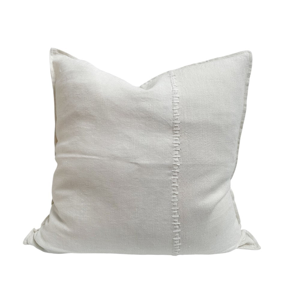 Primal Linen Cushion - Ivory