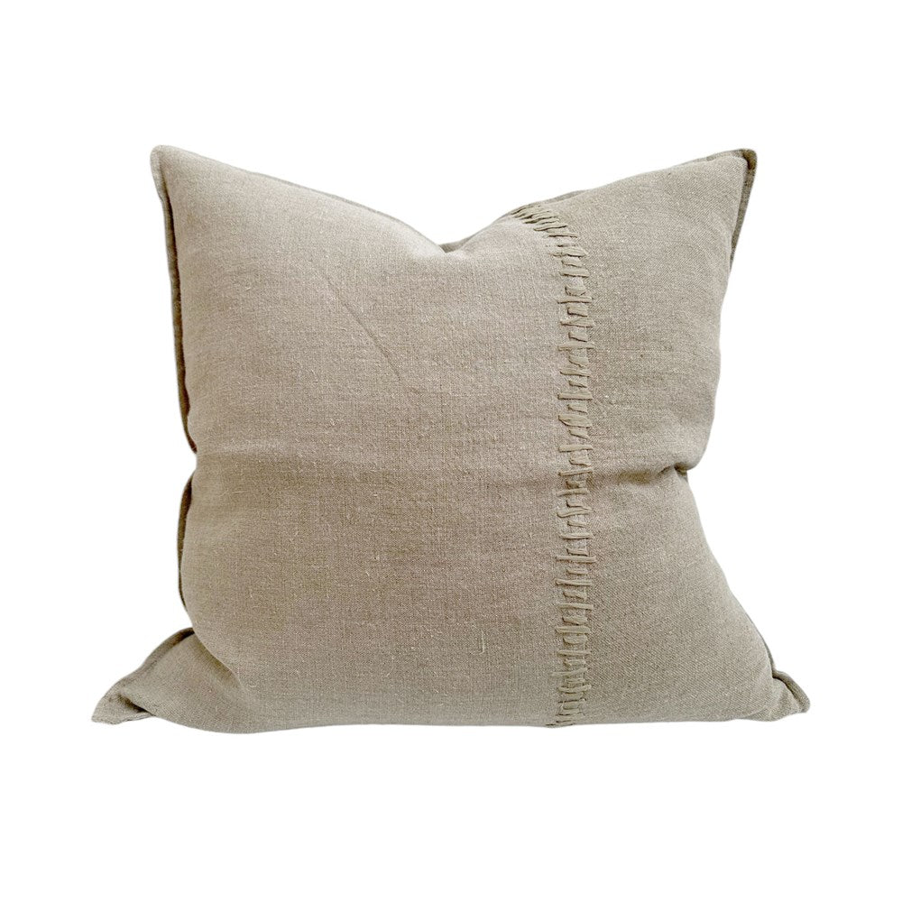 Primal Linen Cushion - Natural