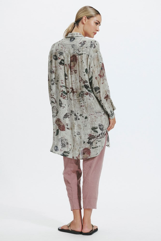 Print Is Shirt - Clay