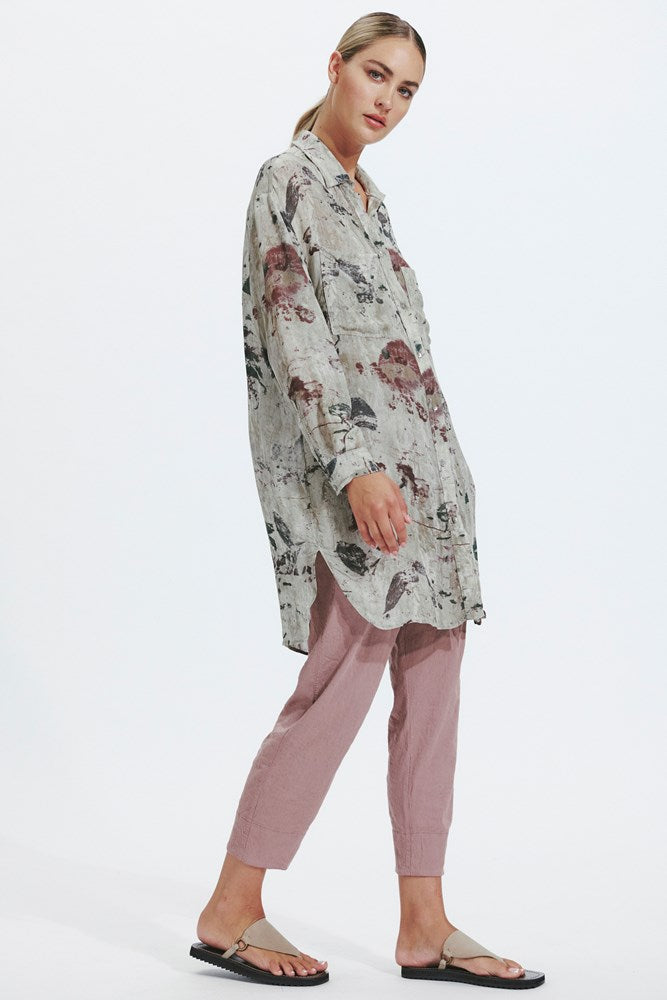 Print Is Shirt - Clay