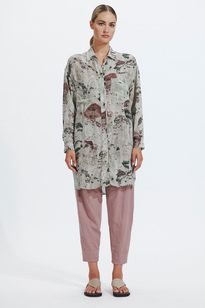 Print Is Shirt - Clay