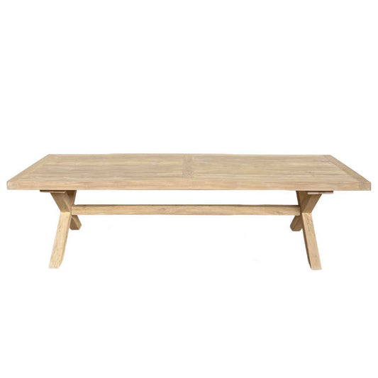 Provence Raw Elm Dining Table 2.8m - Seats:8-10