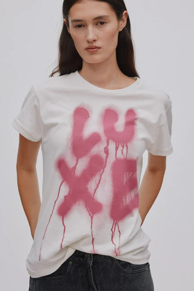 Ambla Luxe Tee - Pink - Rabens Saloner