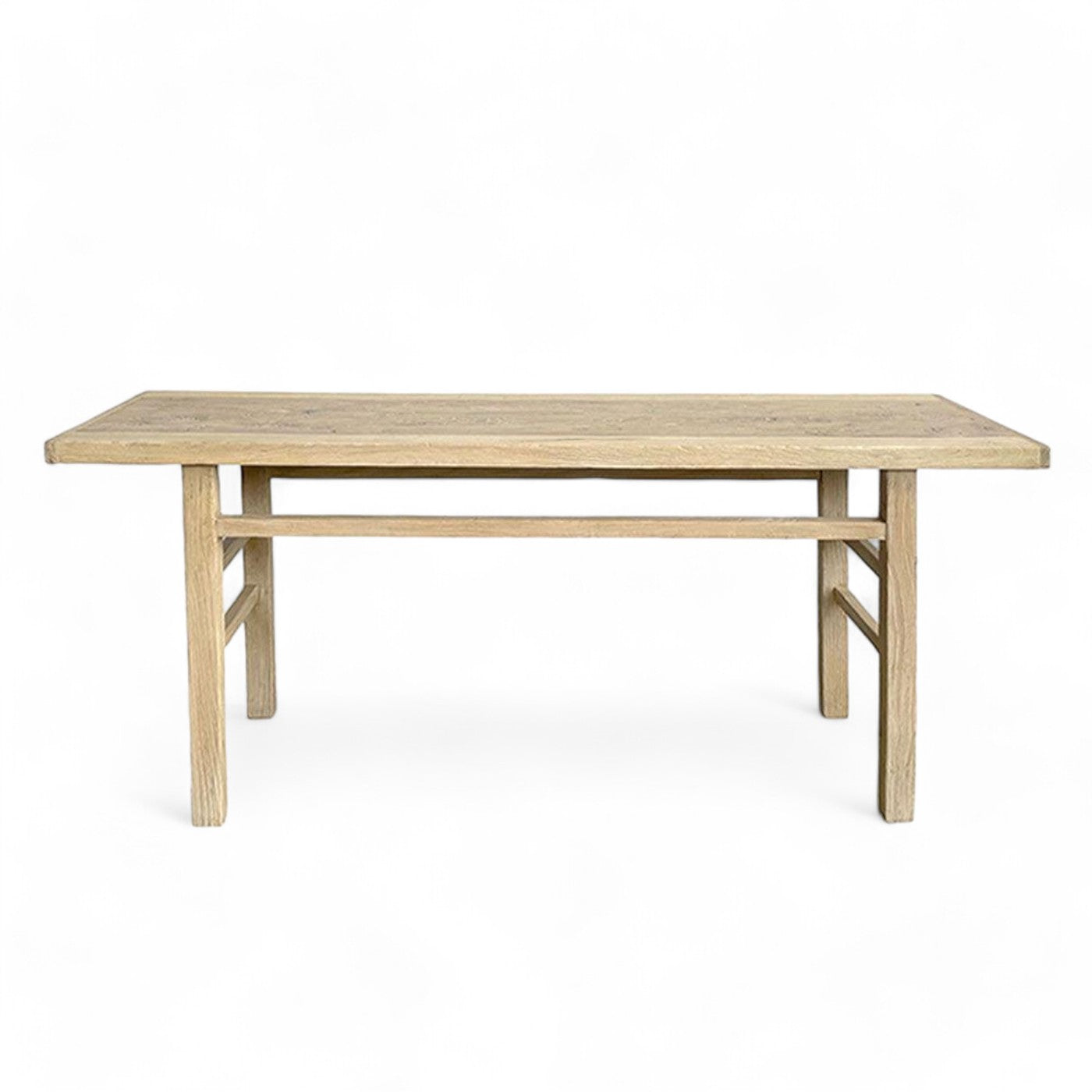 Raw Elm Console Table