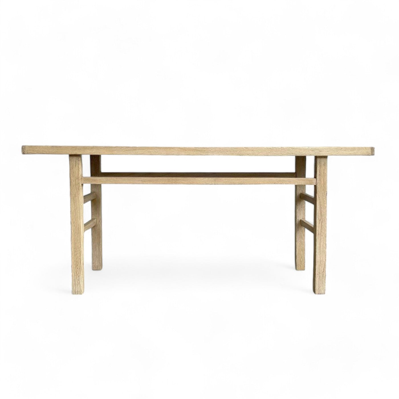 Raw Elm Console Table