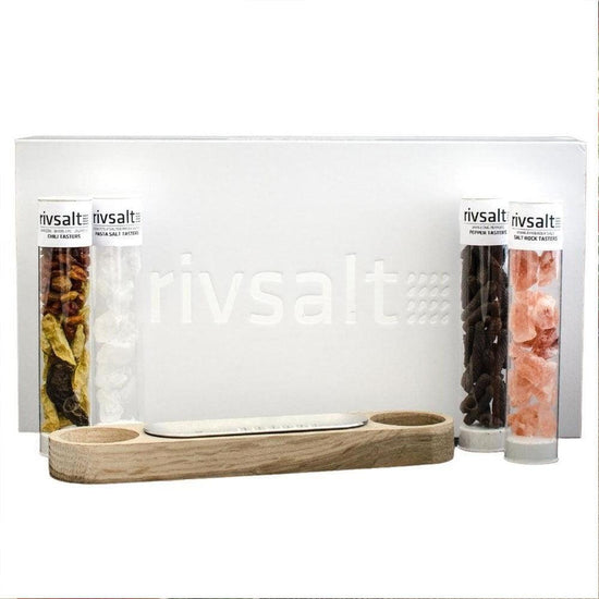 Rivsalt Gift Box Tasters- Selection of Salt, Pepper & Chilli