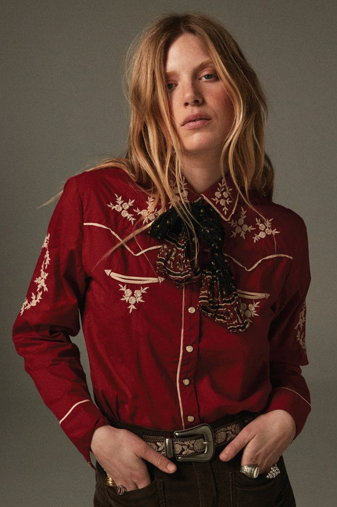 Rodeo Blouse - Red River