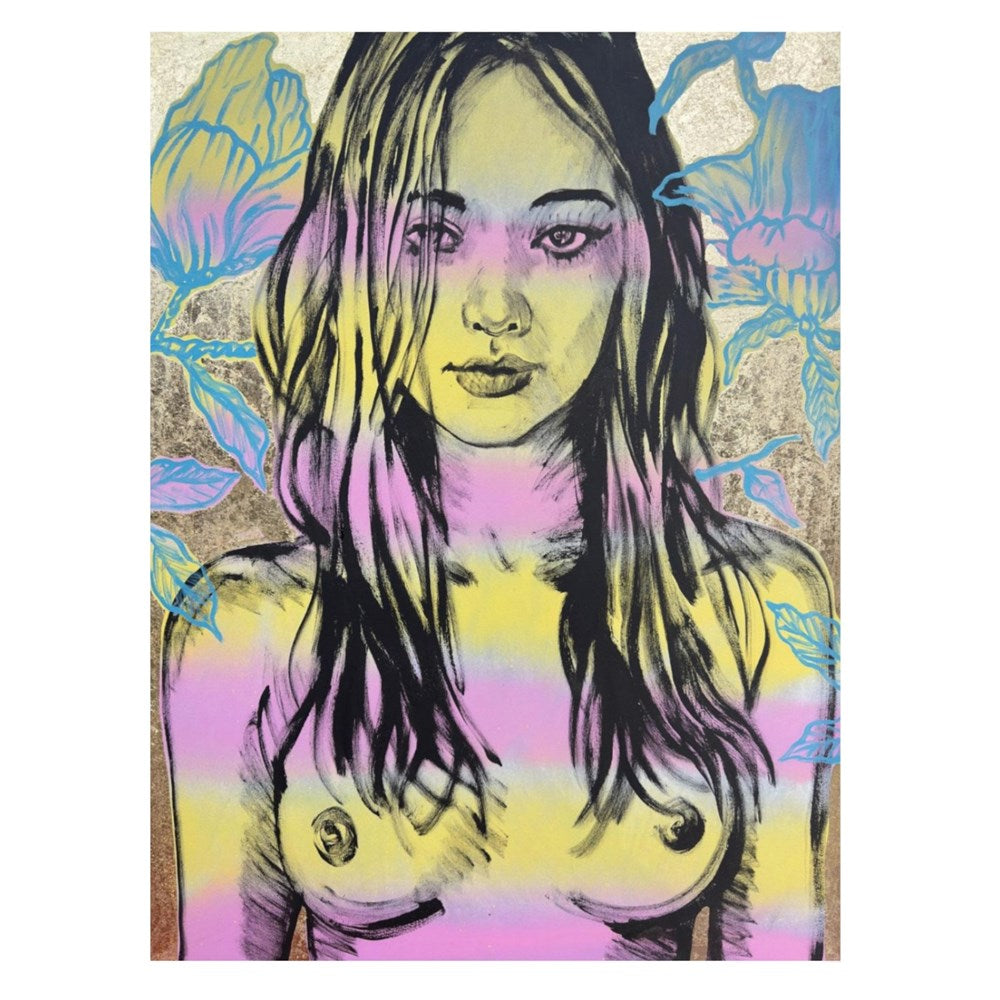 Rosie Amongst Magnolias-Original-David Bromley-St Barts Collecte Ferry Rd Southport