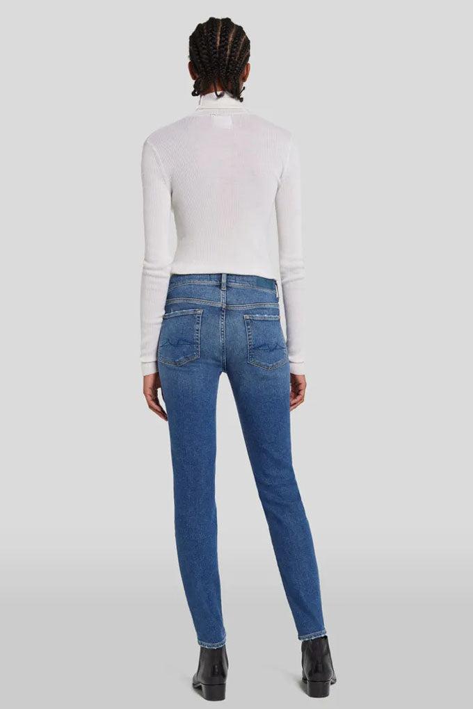 Roxanne Luxe Vintage Blueprint Jean