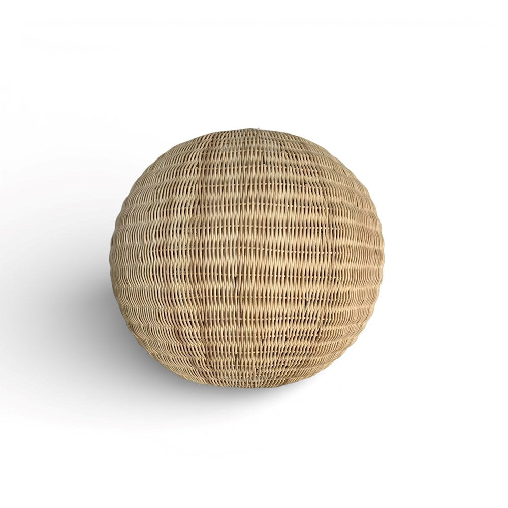 Ruban Rattan Round Pendant - Medium