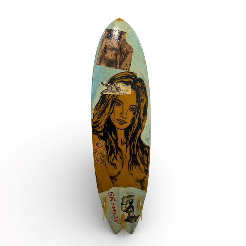 SURFBOARD II-Original-David Bromley-St Barts Collecte Ferry Rd Southport