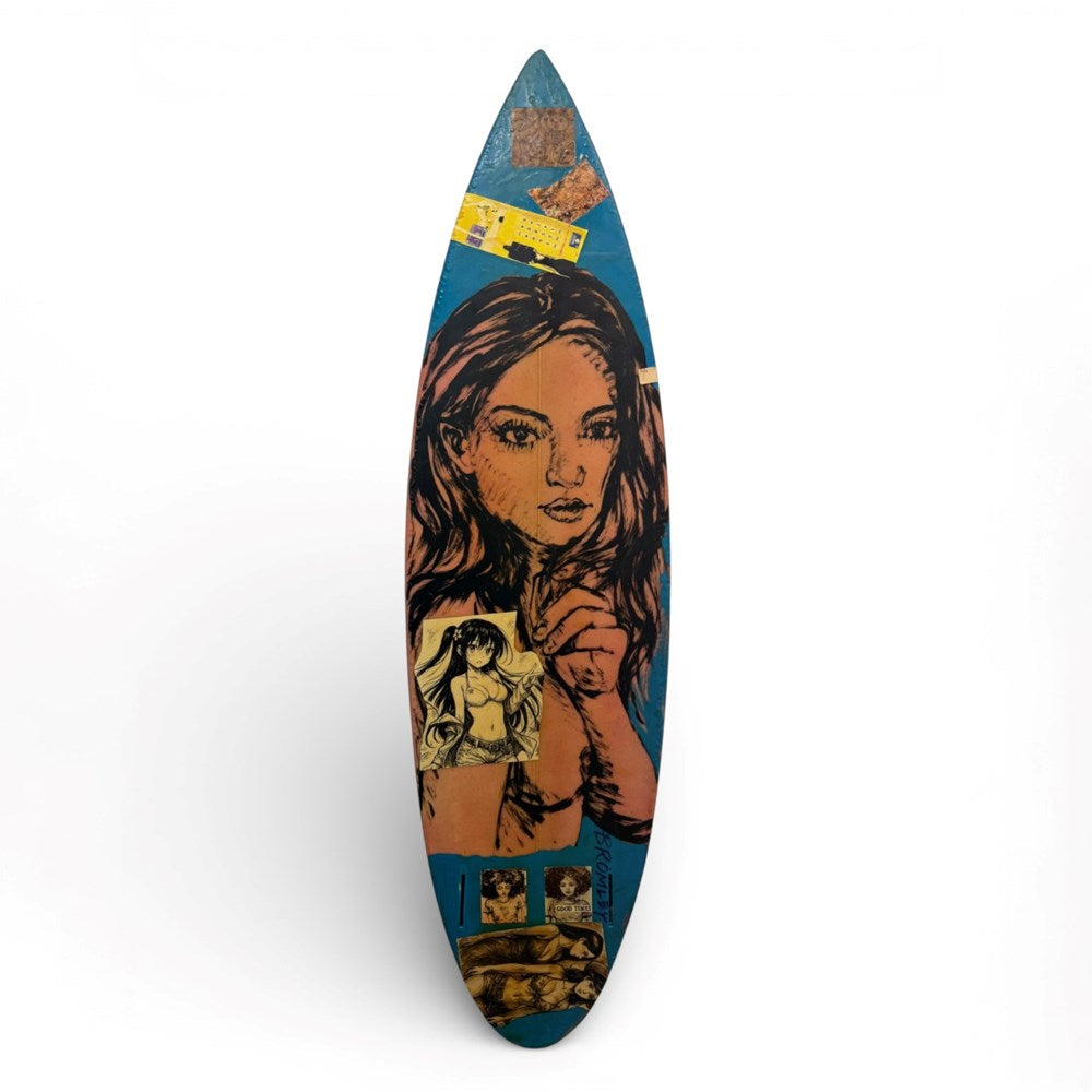 SURFBOARD III-Original-David Bromley-St Barts Collecte Ferry Rd Southport