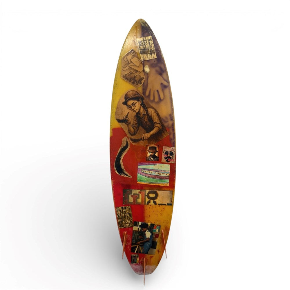 SURFBOARD IV-Original-David Bromley-St Barts Collecte Ferry Rd Southport