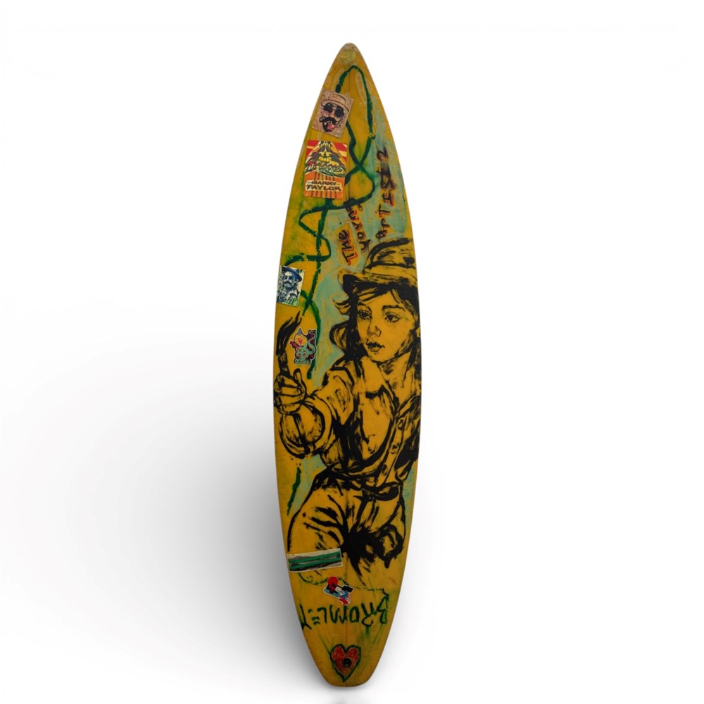 SURFBOARD IV-Original-David Bromley-St Barts Collecte Ferry Rd Southport