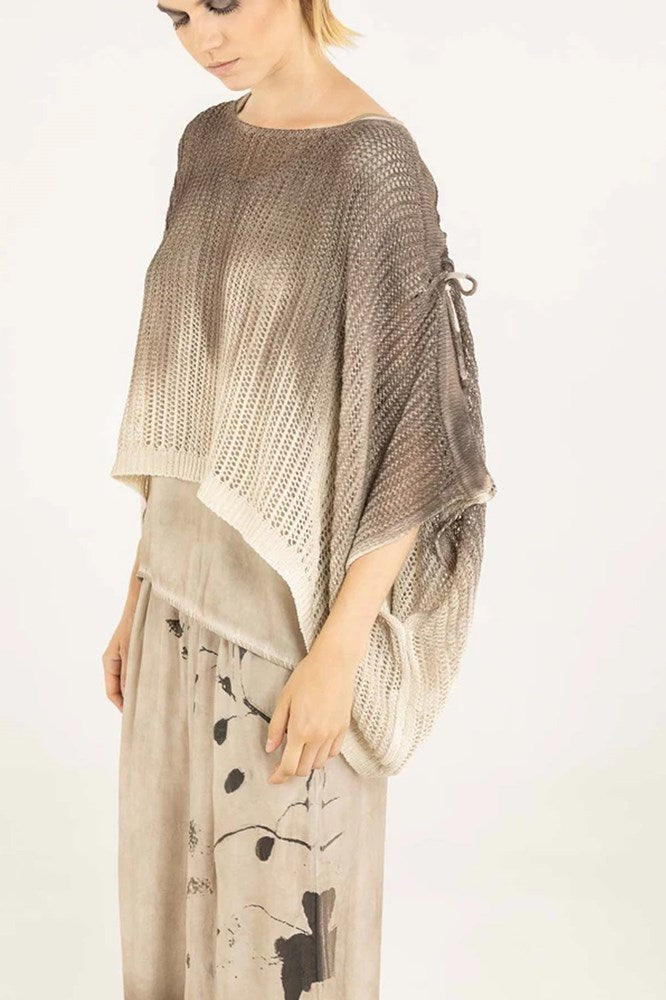 Sanctamuerte Knitted Short Top - Sand Shell/Spray