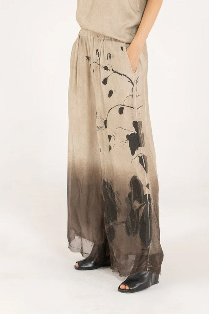 Sanctamuerte Pants - Sandshell/Print Tobacco