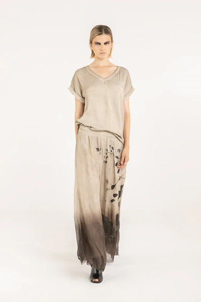Sanctamuerte Pants - Sandshell/Print Tobacco