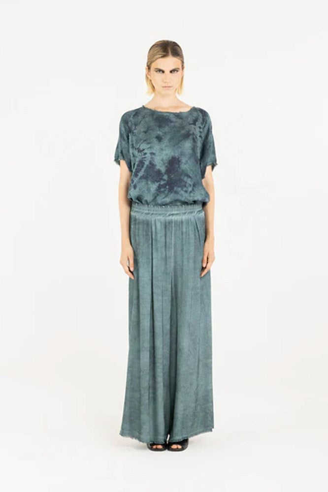 Sanctamuerte Pants - Tiffany Marine
