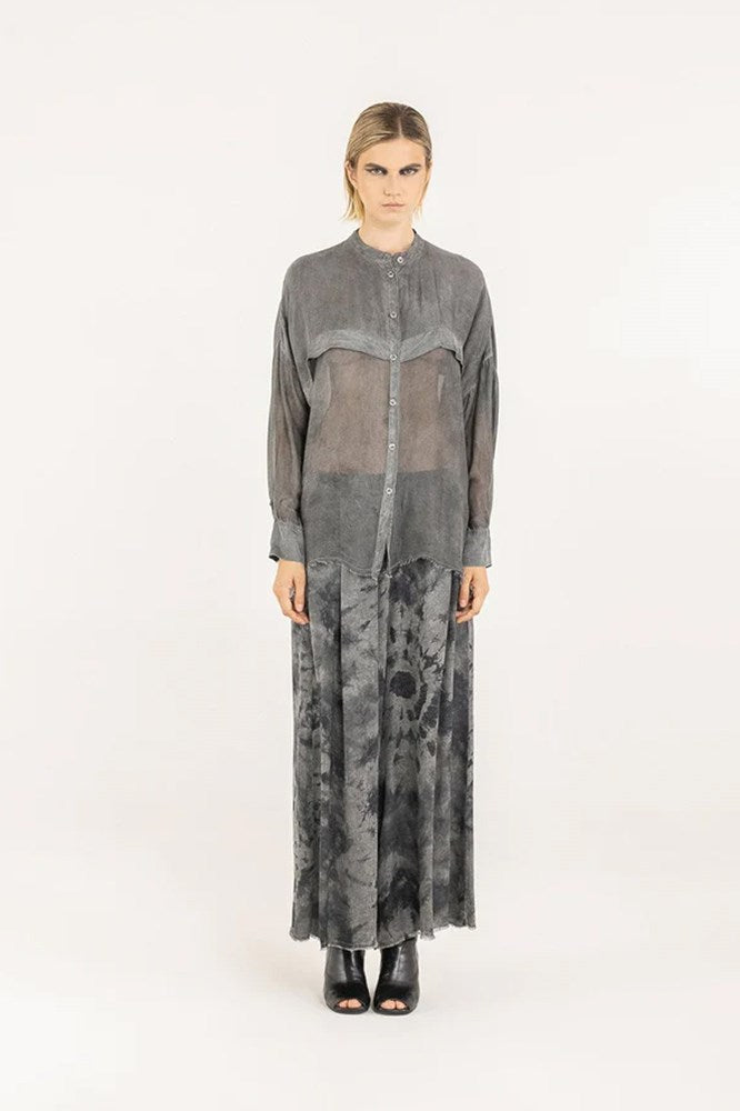 Sanctamuerte Shirt - Ash Grey