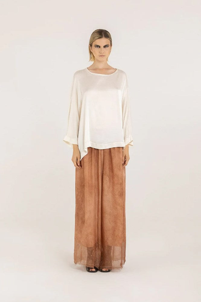 Sanctamuerte Top - Antique White