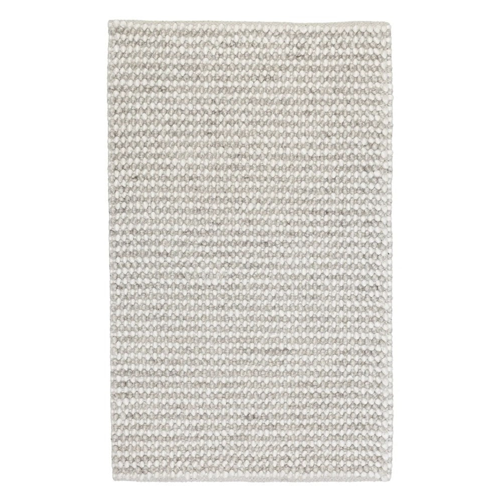 Sandra Two Tone Loop Rug - Silver/Ivory