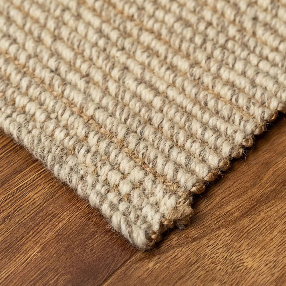 Sandstone Rug - White/Oatmeal