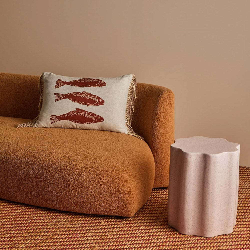 Sardines Cushion - Tan