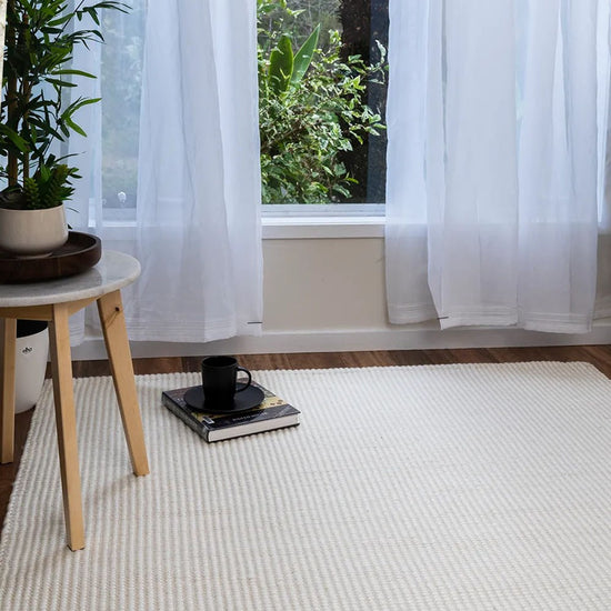 Savannah Rug - White-St Barts