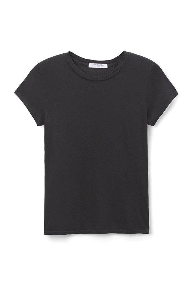 Sheryl Recycled Baby Tee - Black