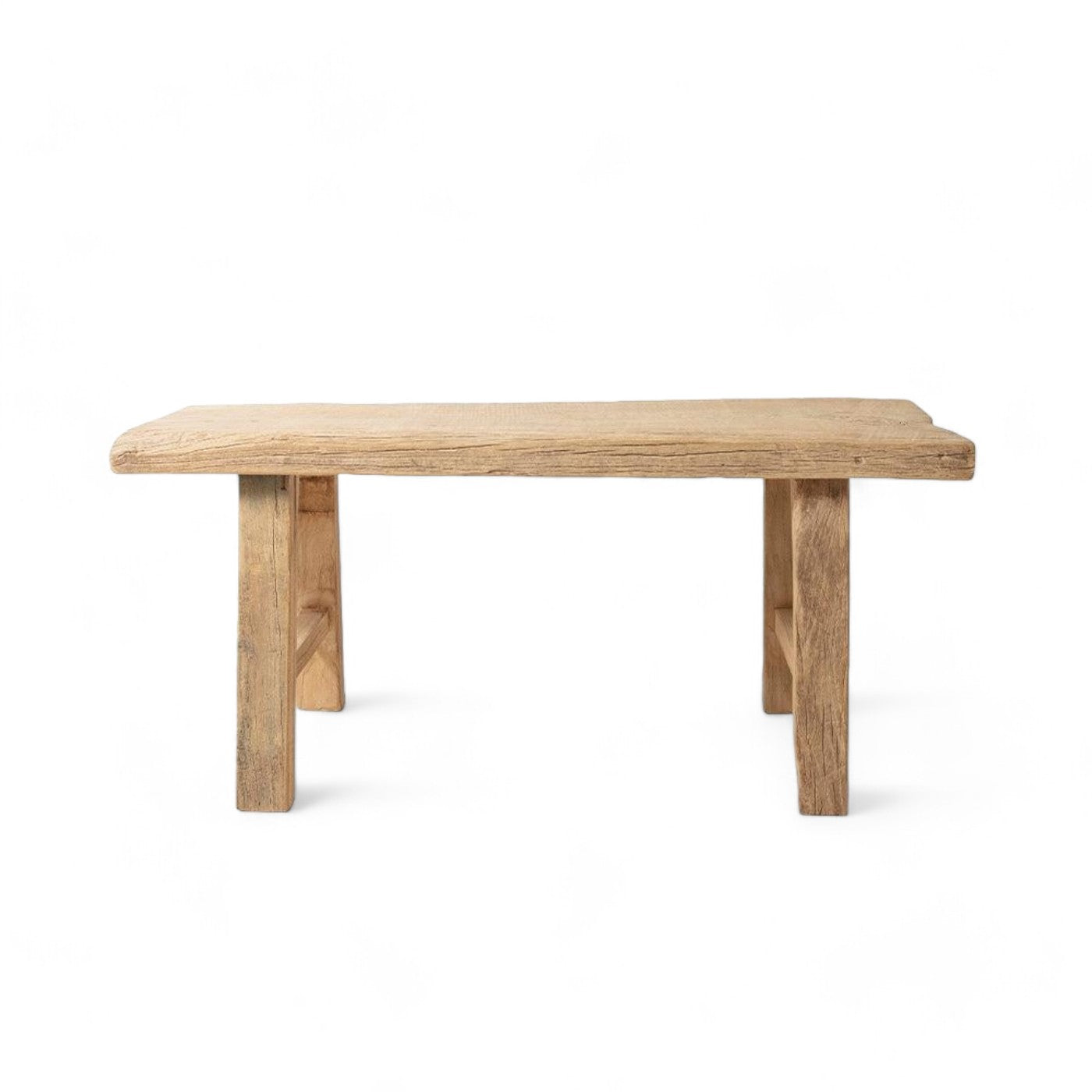 Short Elm Bench - Natural