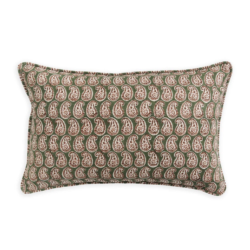Simrane Rosewood Linen Cushion