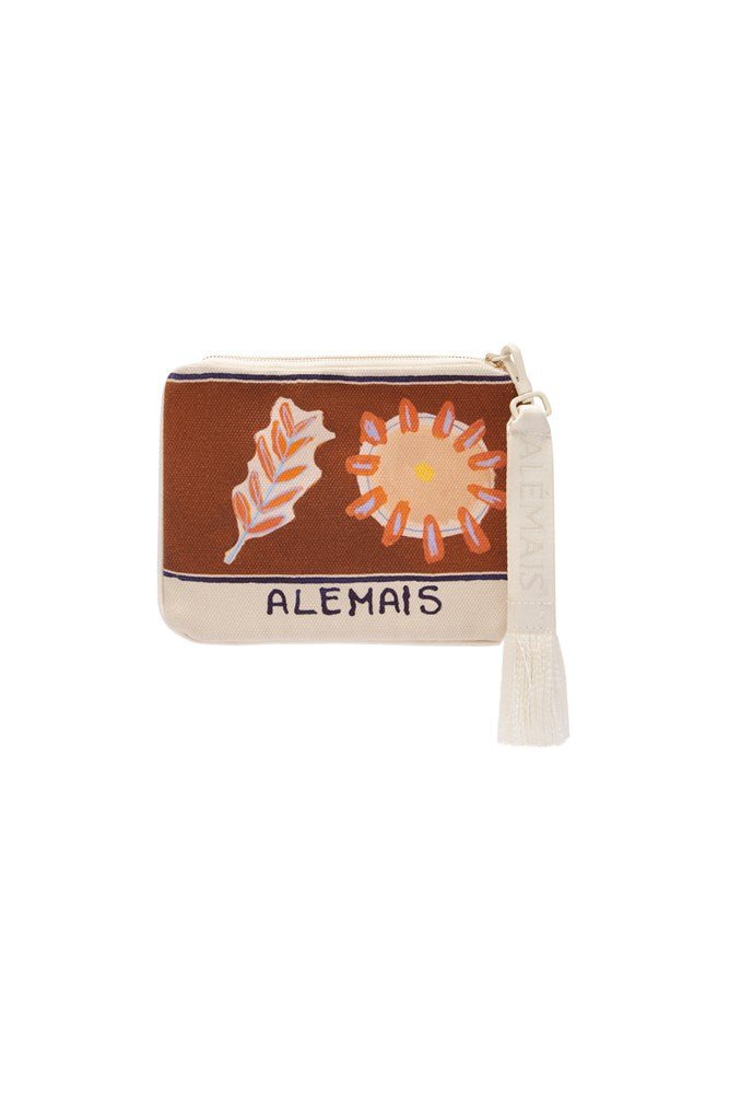 Soleil D'Amour Patch Zip Pouch