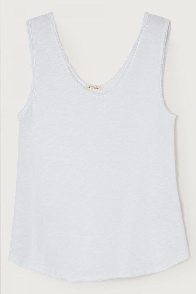 Sonoma Raw Edge Tank - White