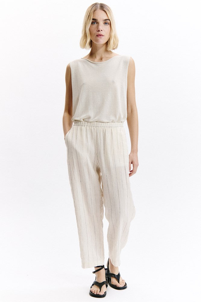 Stripe Pant - Milk