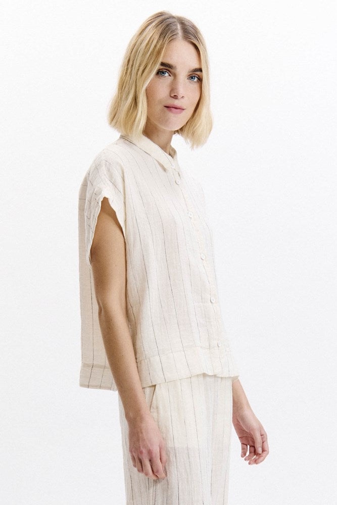 Stripe Shirt - Milk