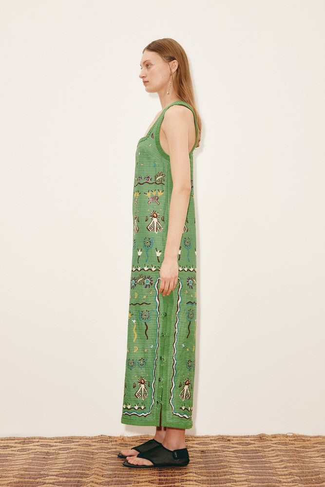 Sun Dancer Midi Dress