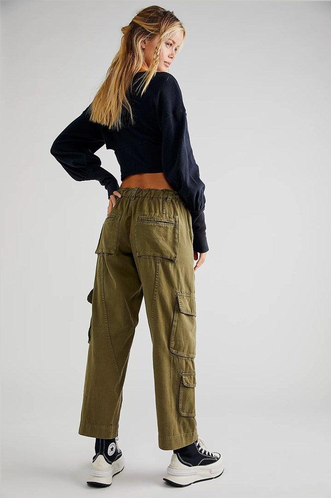 Tahiti Cargo Pants - Dried Herb