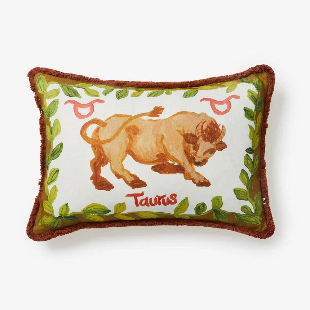 Taurus Zodiac Cushion