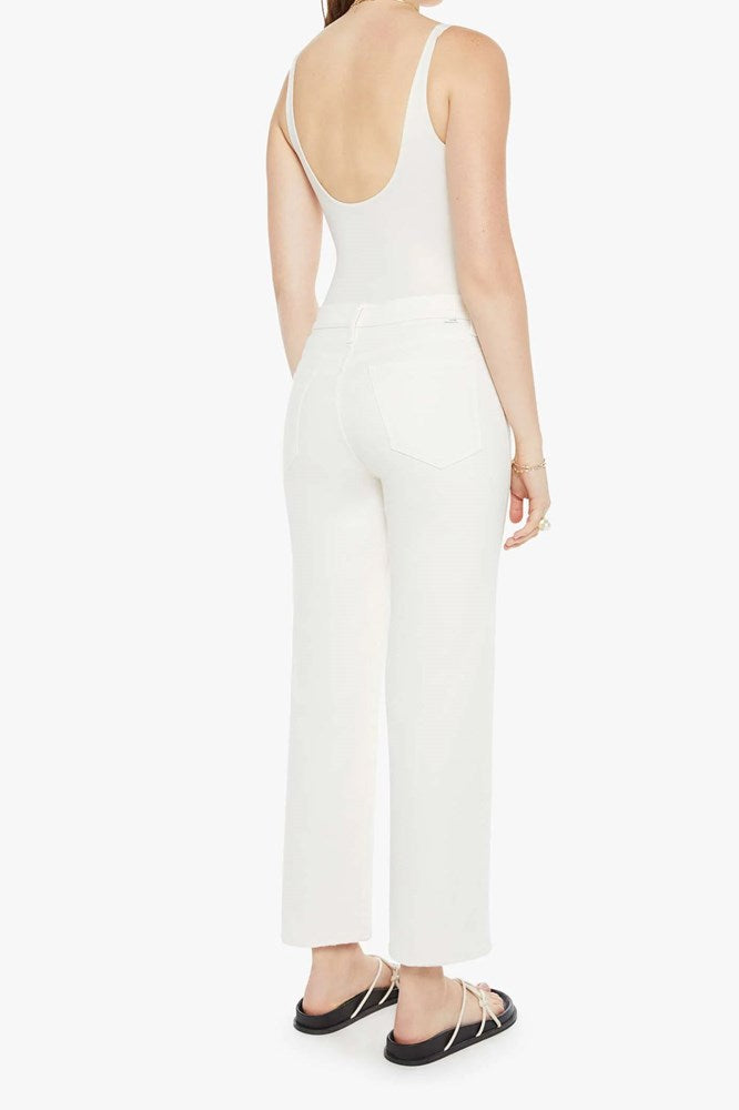 The Rambler Zip Ankle Jean - Cream Puffs