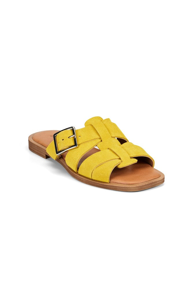 Estilo Emporio-Thierry Slide - Marigold-Shoes-st-barts-brisbane-goldcoast-cabarita-southport
