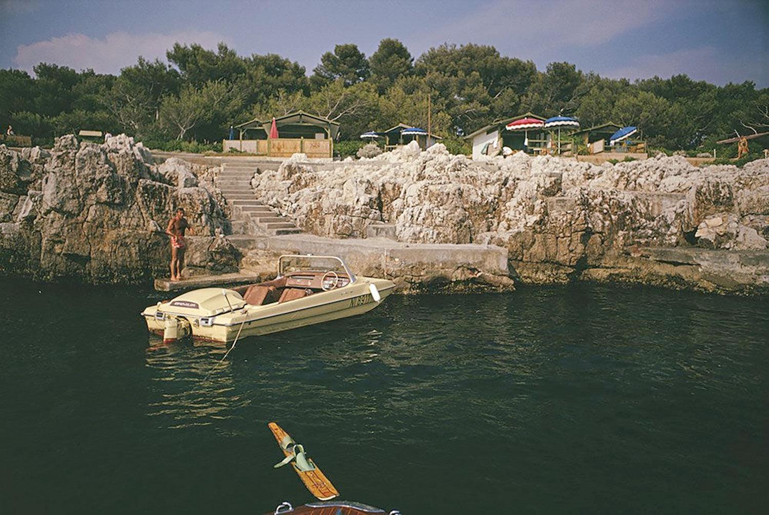 Towboat At Hotel Du Cap-Eden-Roc Wall Art