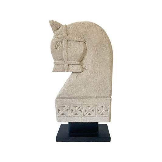 Trojan Horse Head Statue