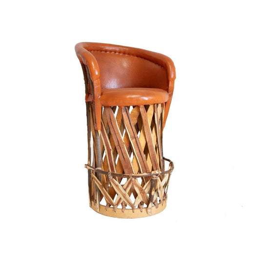 Tulum Mexican Equipale Bar Stool