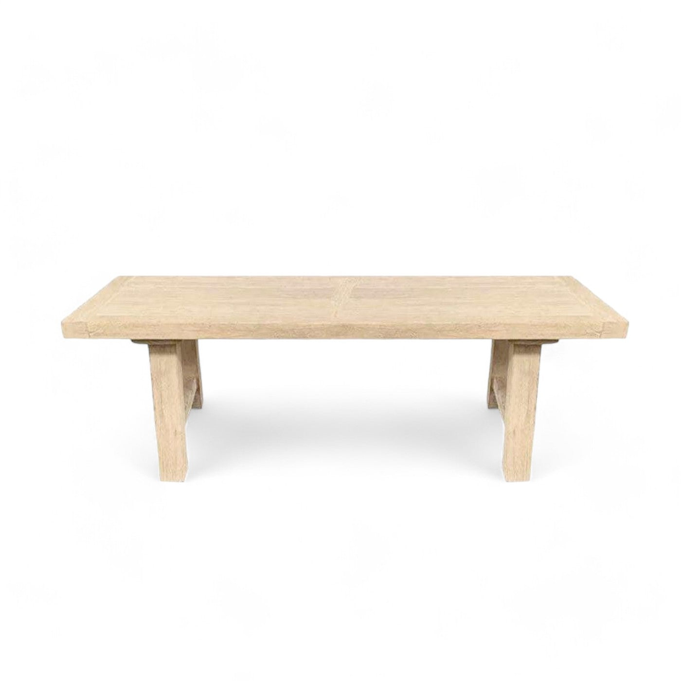 Tuscan Raw Elm Dining Table 2.4m Seats 6-8