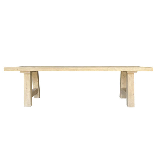 Tuscan Raw Elm Dining Table 2.8m - Seats:8-10