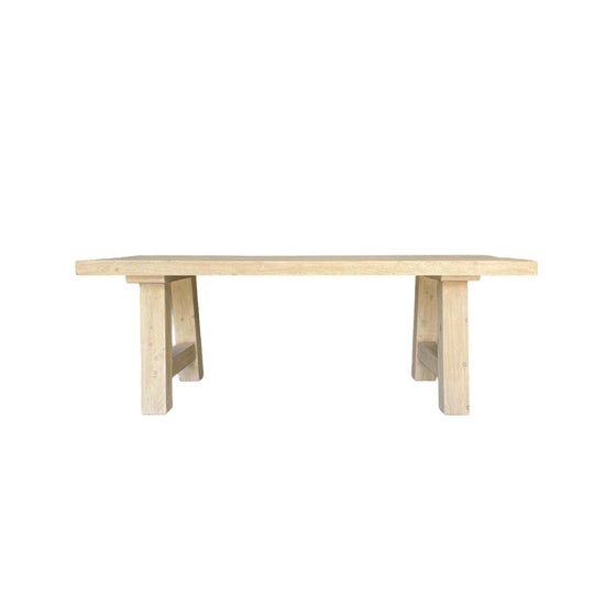 Tuscan Raw Elm Dining Table - Seats 4-6 (2.2m)